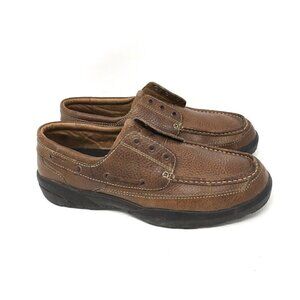 DR COMFORT Patrick Brown Leather Shoes 11.5